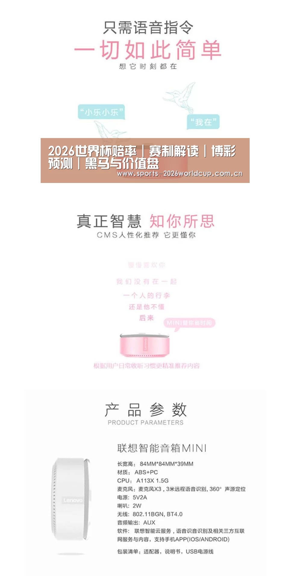 联想智能音箱MINI(图1)